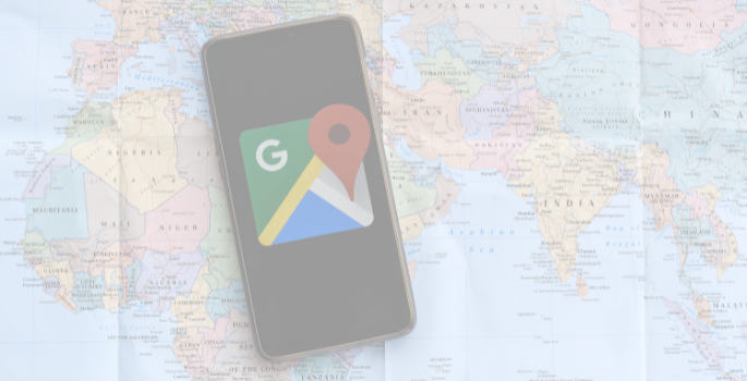 Google Maps with cell phone