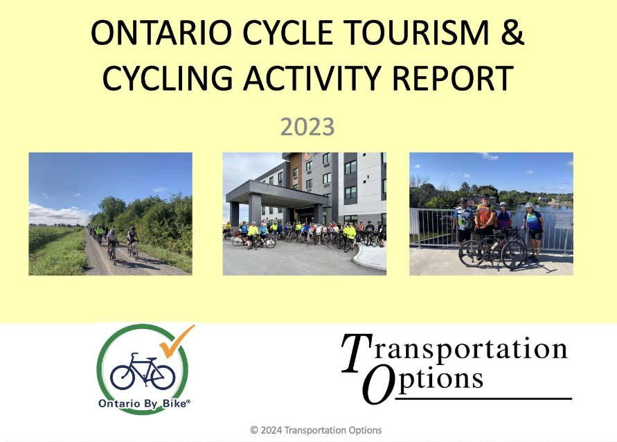 Cycle Tourism Report Cover 2023