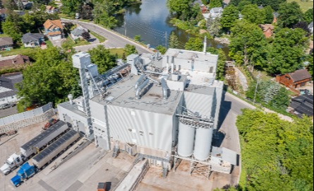 Overhead image of PH Milling Mill in Acton