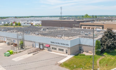 Overhead image of Terra Cotta Foods facility