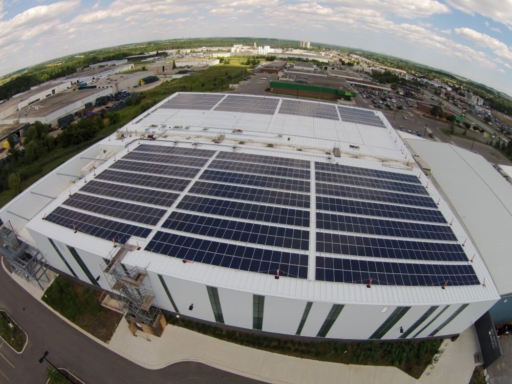 Solar Panels on Roof